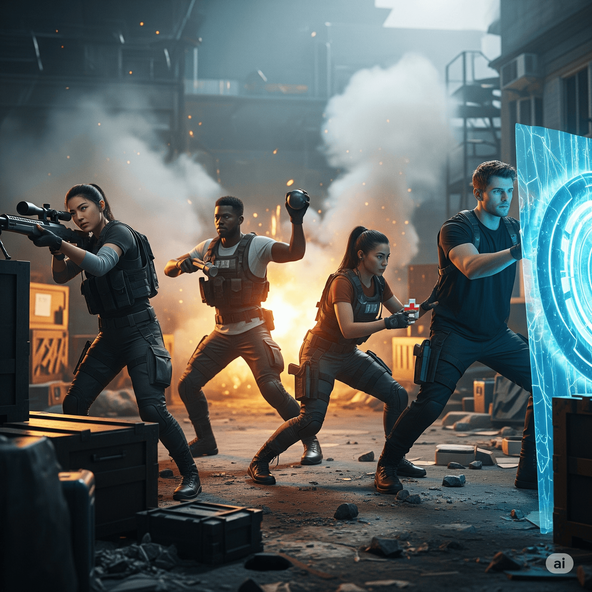 Strategi Tim Terbaik dalam Mode Squad Free Fire