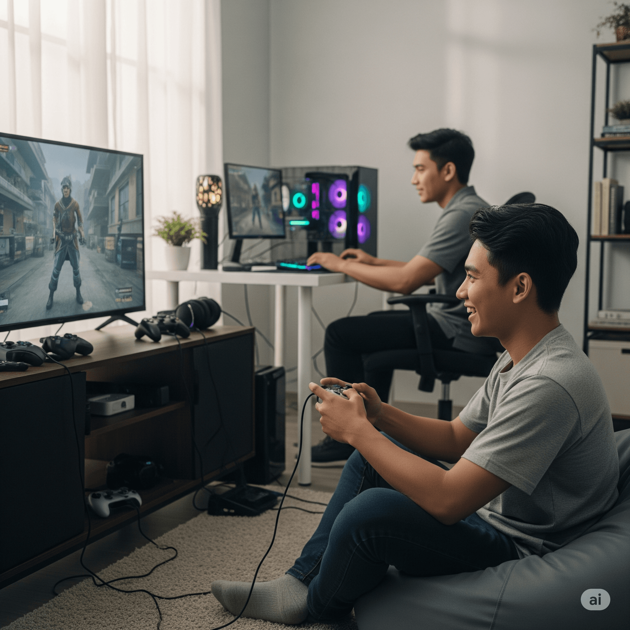Untuk Bermain Game, Lebih Bagus PC atau PS?