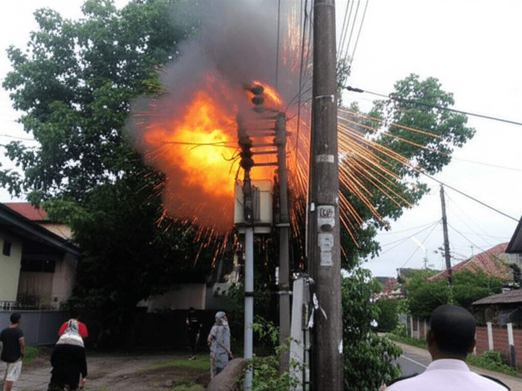 Mengapa Cukup Sering Terjadi Trafo PLN Meledak?