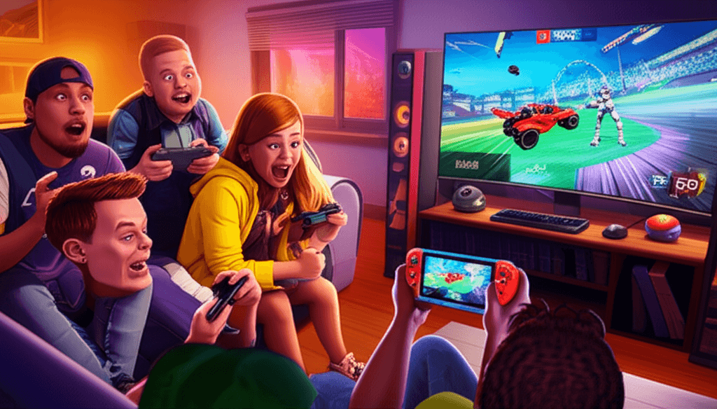 Game Crossplatform antara Nintendo Switch dan PC Multiplayer