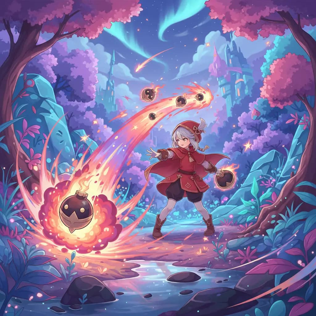 Tips Build Karakter Bocah Klee Genshin Impact