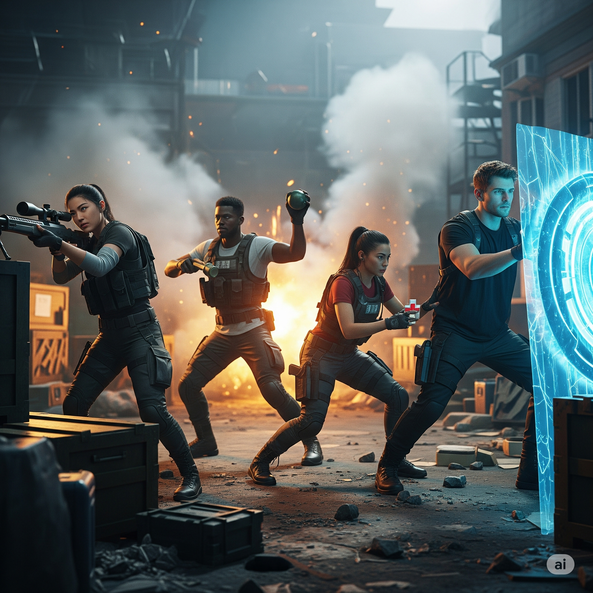 Strategi Tim Terbaik dalam Mode Squad Free Fire