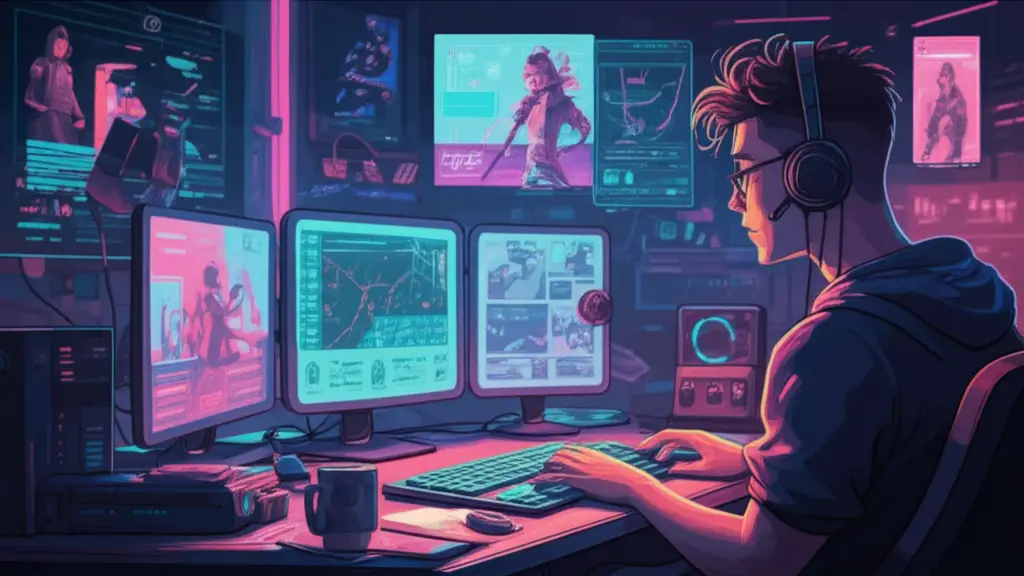 Ilustrasi pengembangan awal PUBG oleh Brendan Greene dan tim Korea.