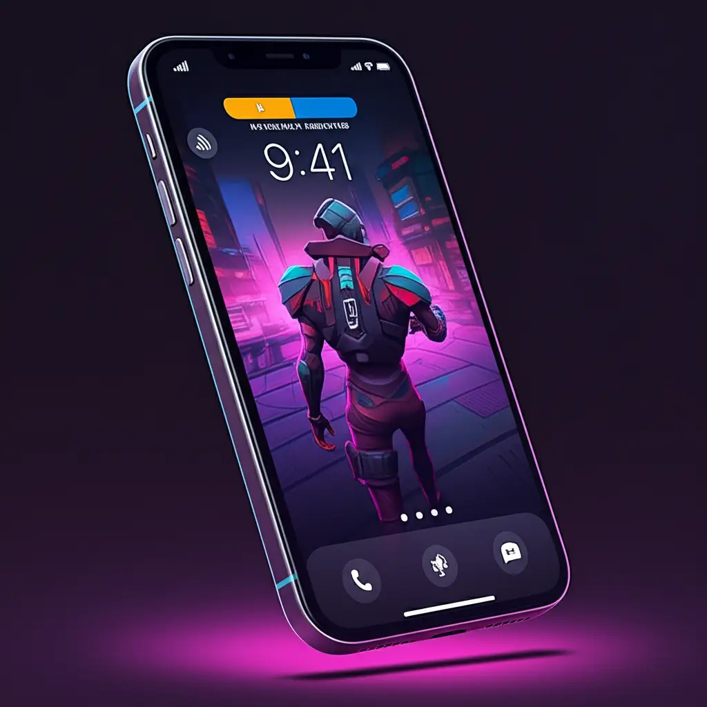 iPhone menampilkan game offline berkualitas tinggi tanpa sinyal.