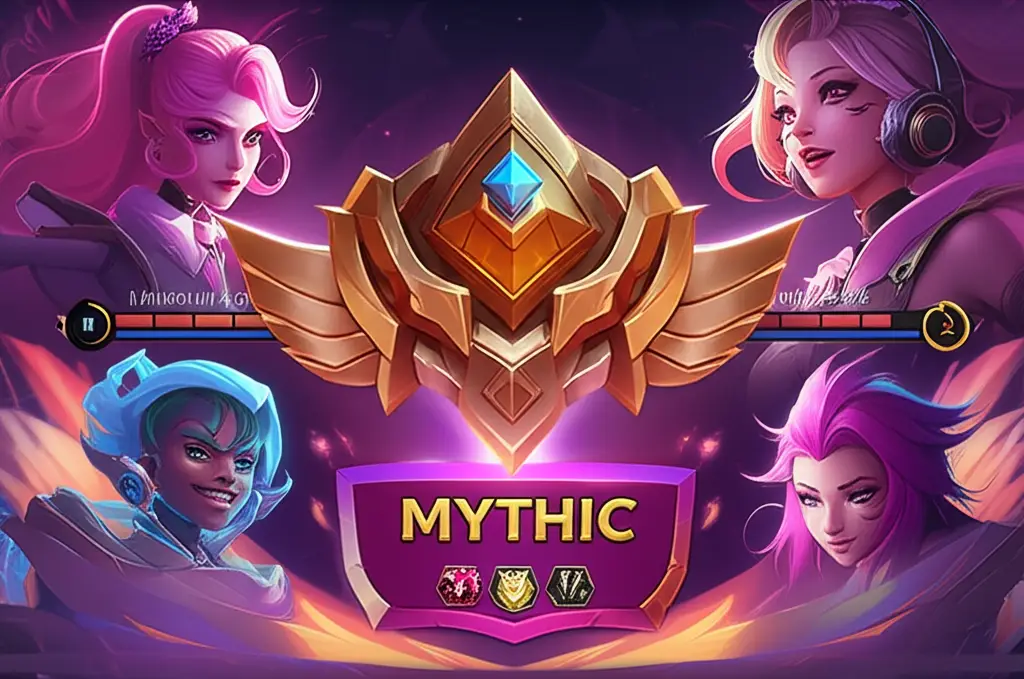 Seorang pemain Mobile Legends mencapai Rank Mythic dengan strategi jitu.