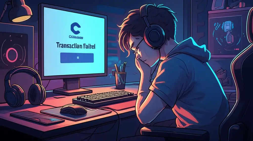 Gamer frustasi melihat transaksi gagal di Codashop.