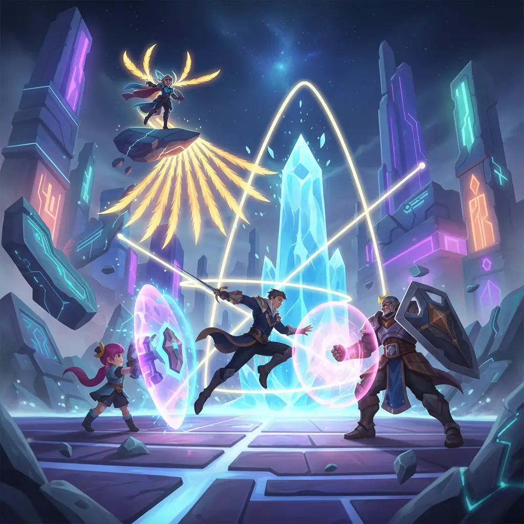 Strategi mengalahkan Lancelot di Mobile Legends dengan posisi hero yang tepat.