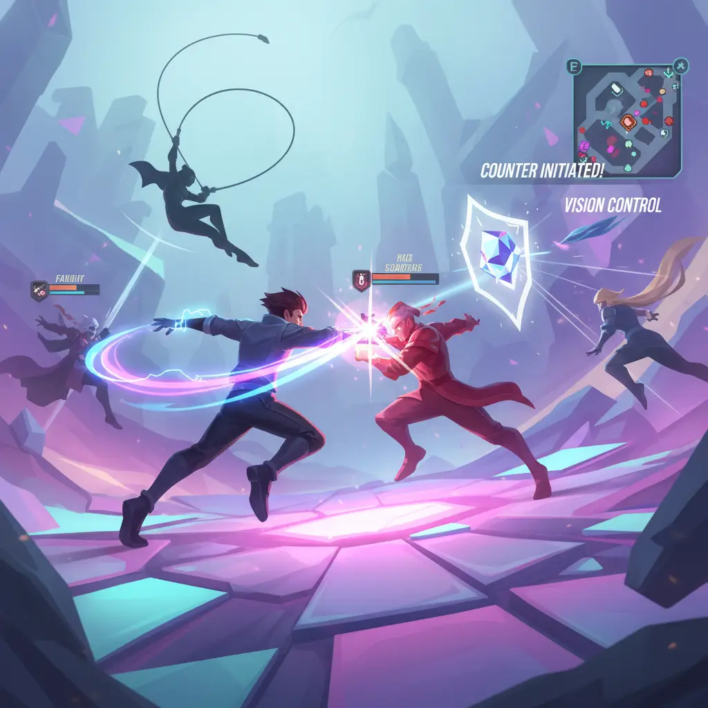 Strategi efektif untuk menghadapi Nolan di Mobile Legends.