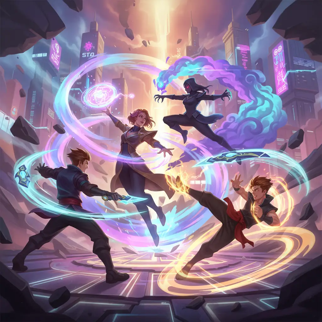 Pertarungan seru melawan Valentina di Mobile Legends dengan hero counter.