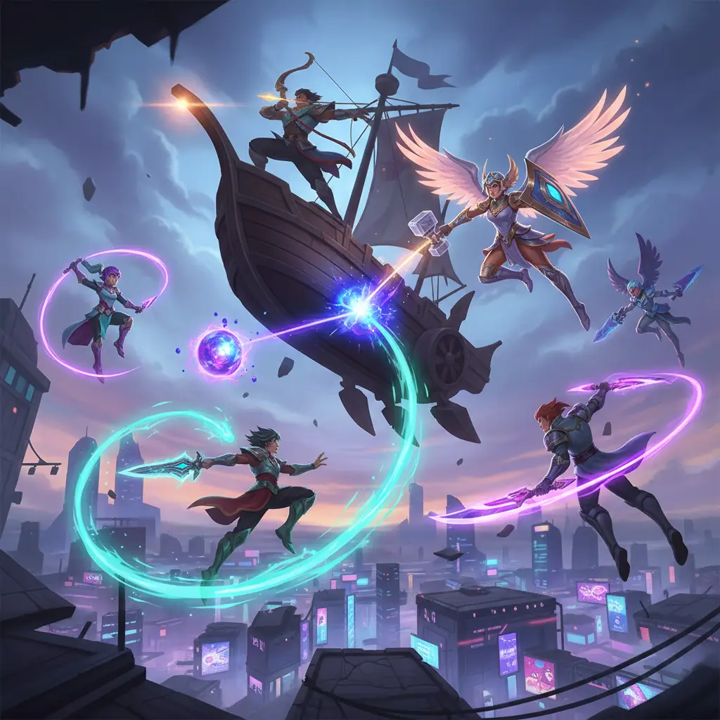 Strategi counter hero Yi Sun Shin di Mobile Legends dalam pertempuran yang sengit.