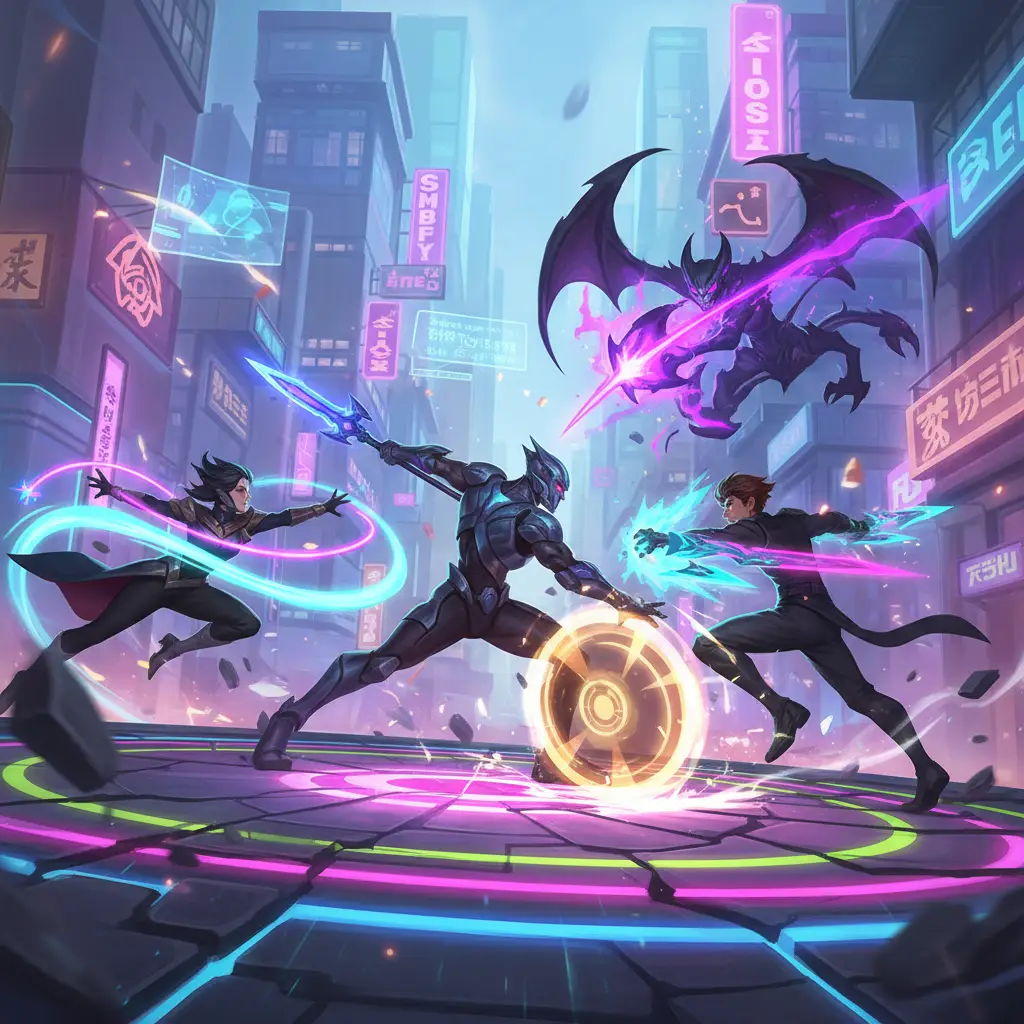 Pertempuran di Mobile Legends: Menghadapi Alpha dengan Strategi Jitu