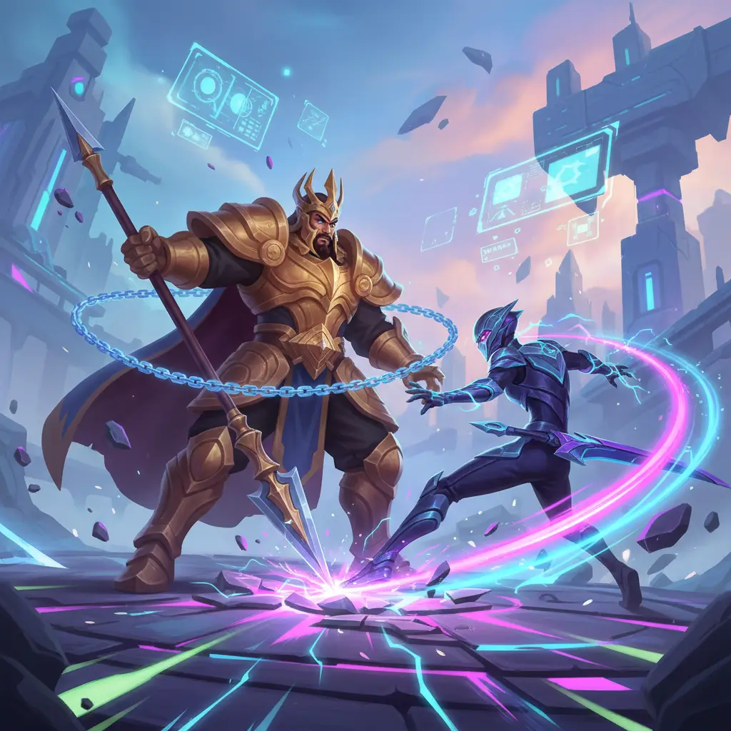 Strategi meng-counter Minsitthar di Mobile Legends dengan hero bergerak cepat.