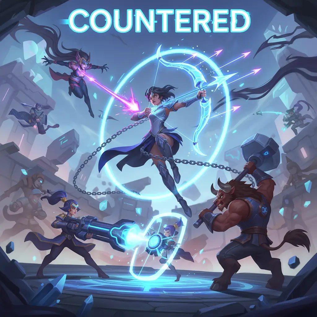 Menghadapi Miya dengan strategi dan hero yang tepat di Mobile Legends.