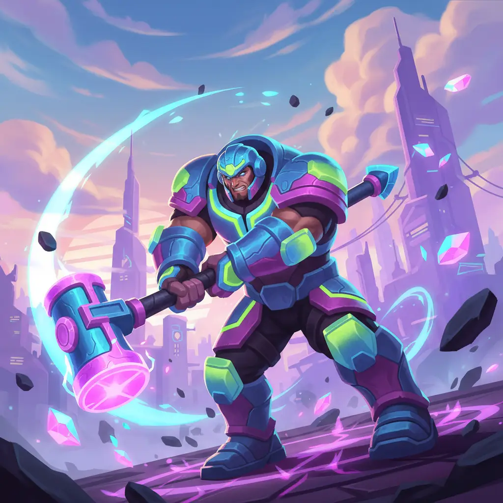 Fredrinn dalam pertarungan sengit di Mobile Legends.