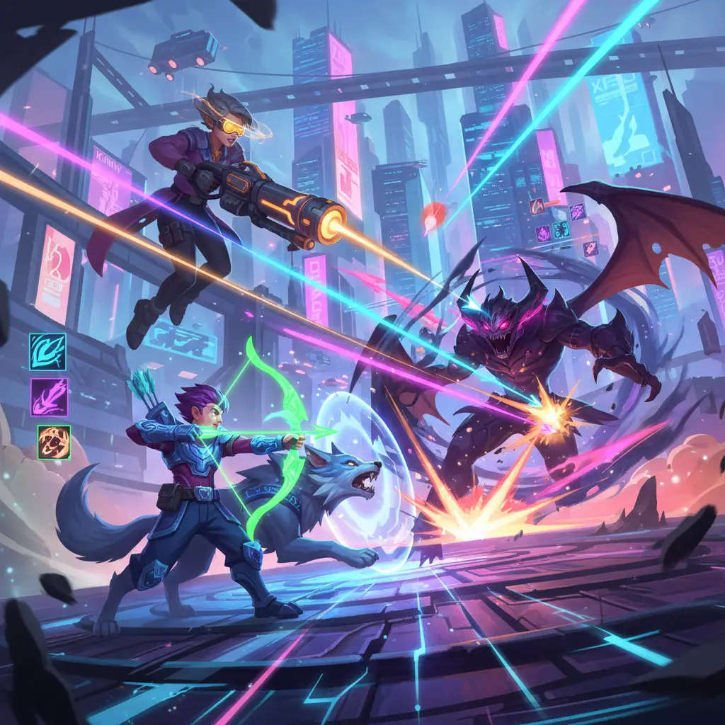 Pertarungan sengit melawan Popol & Kupa di Mobile Legends