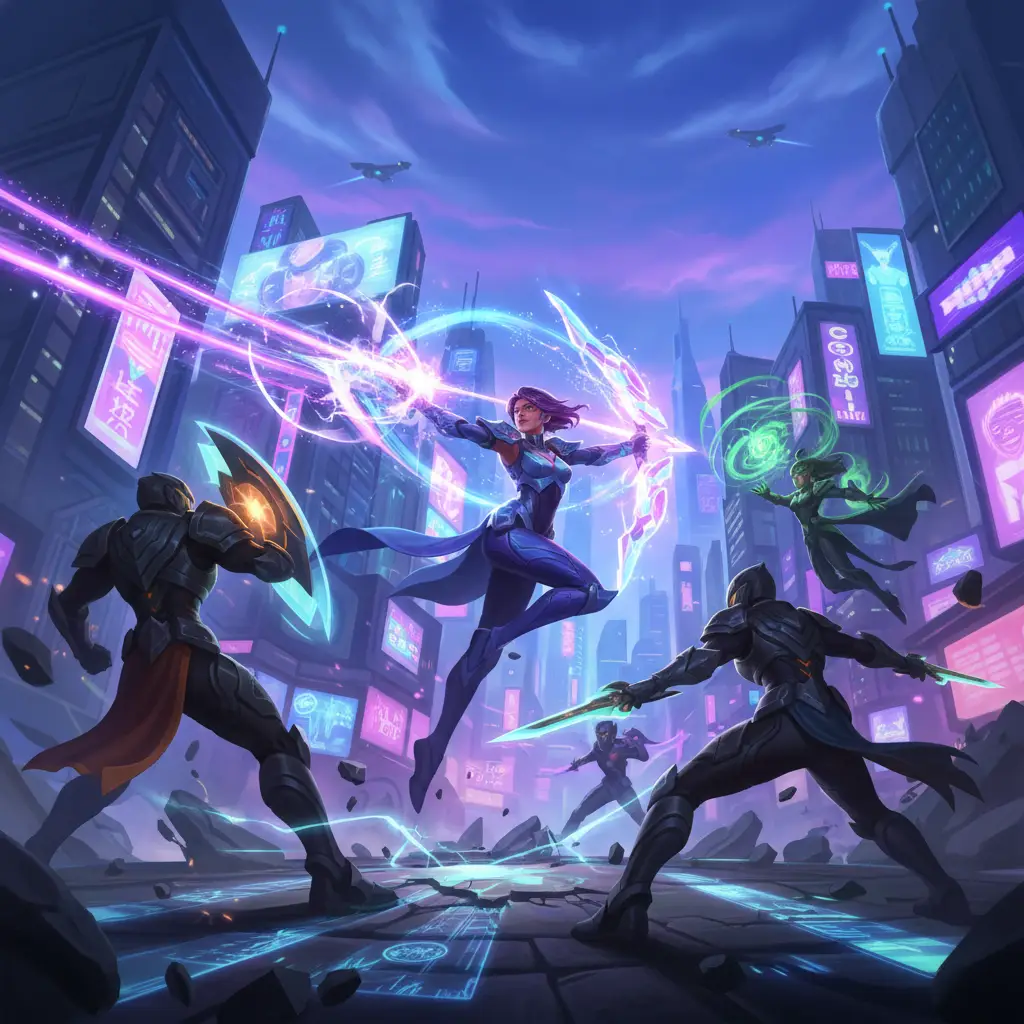 Pertarungan sengit di Mobile Legends dengan Brody.