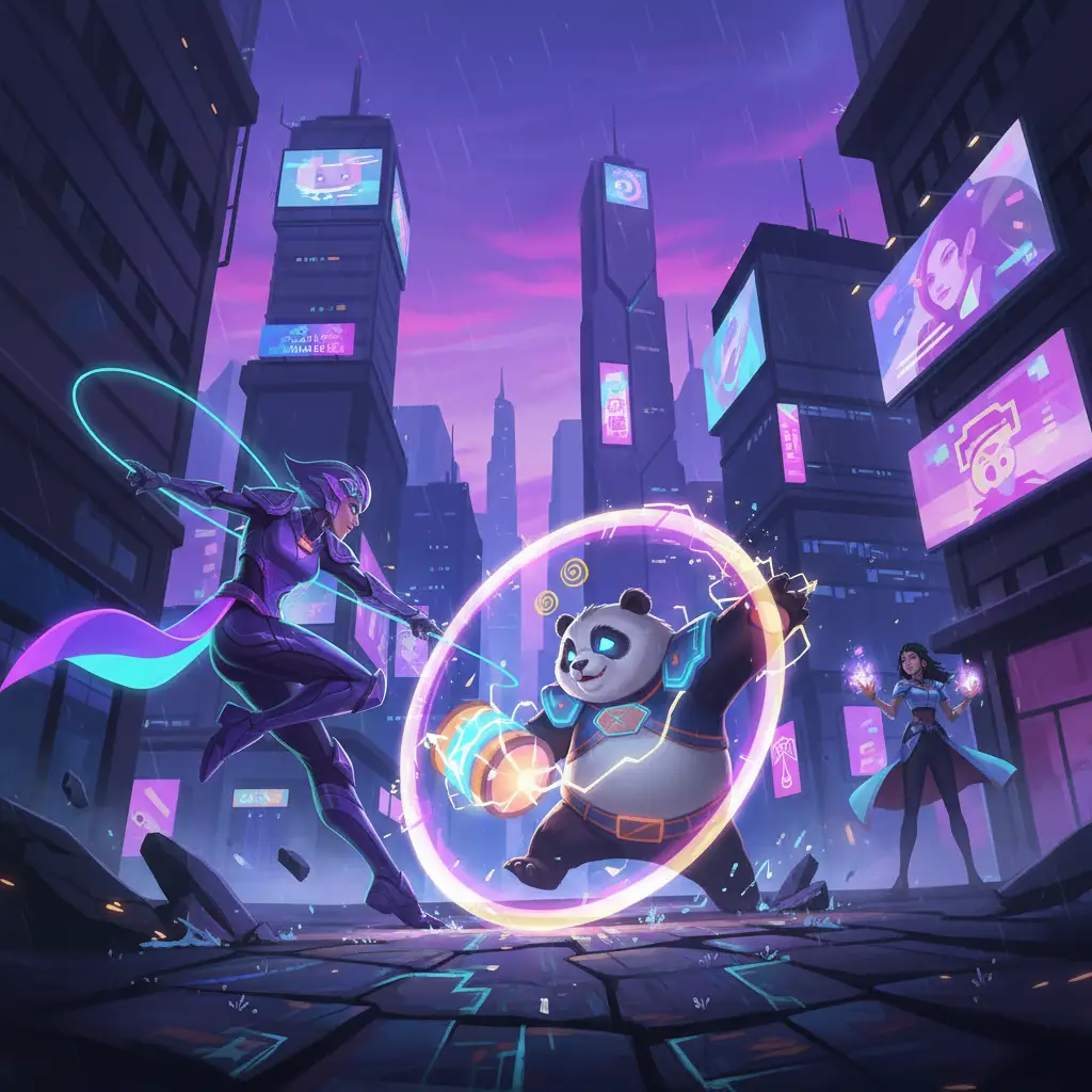 Hero Mobile Legends sedang mengcounter Akai dengan strategi tepat.