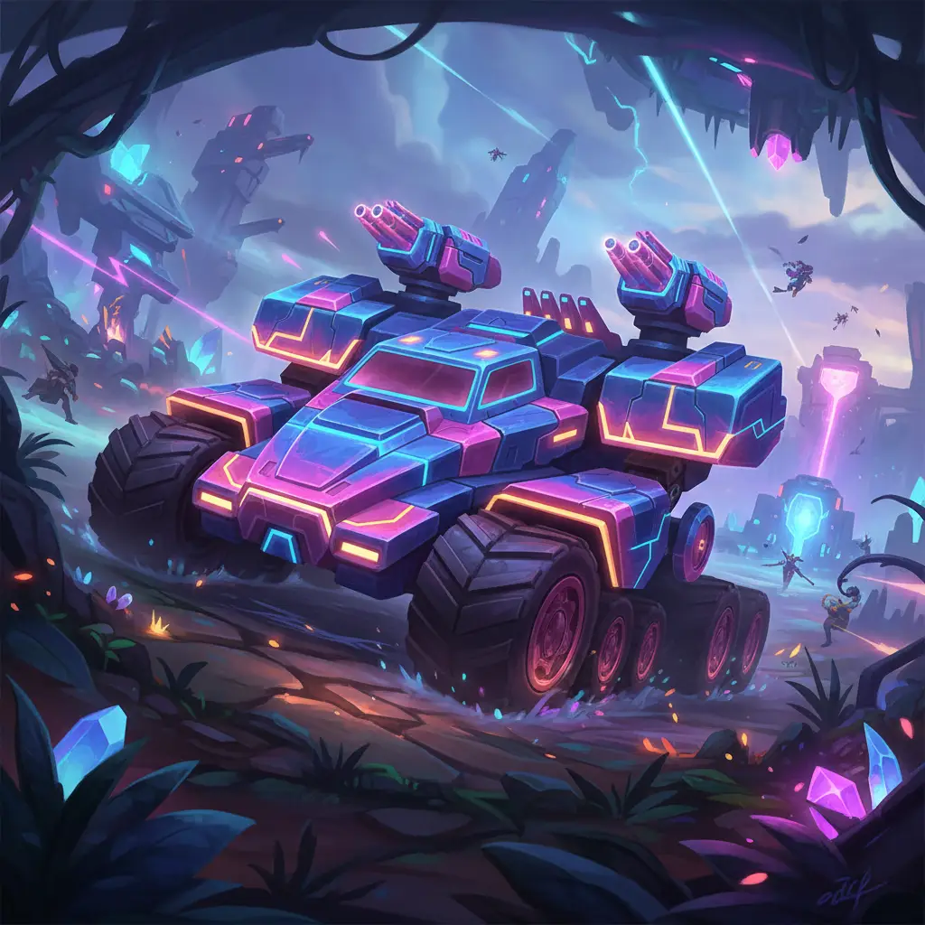 Johnson, hero tank dengan kemampuan bertransformasi menjadi mobil dalam Mobile Legends.