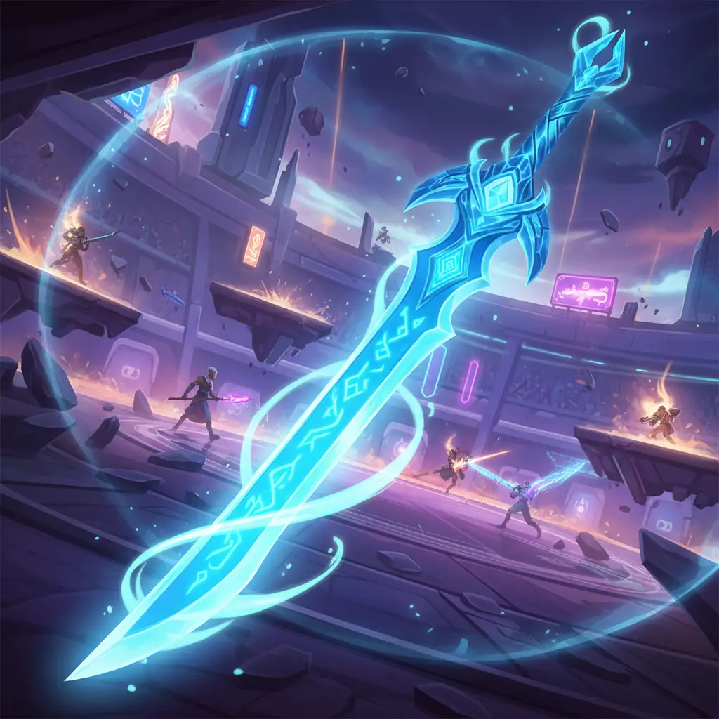 Azure Blade: Item magic efisien untuk early game di MLBB.
