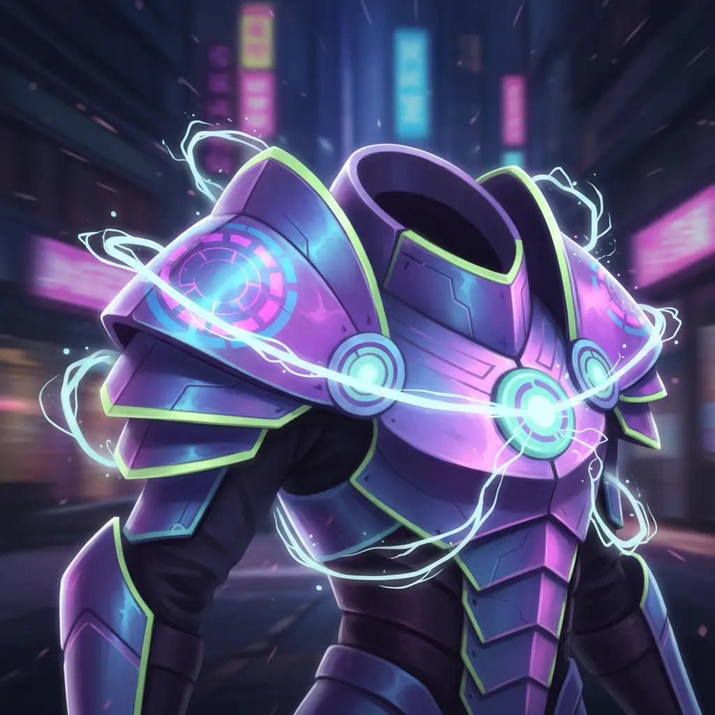 Ilustrasi Chastise Pauldron, item defense terbaru di Mobile Legends.