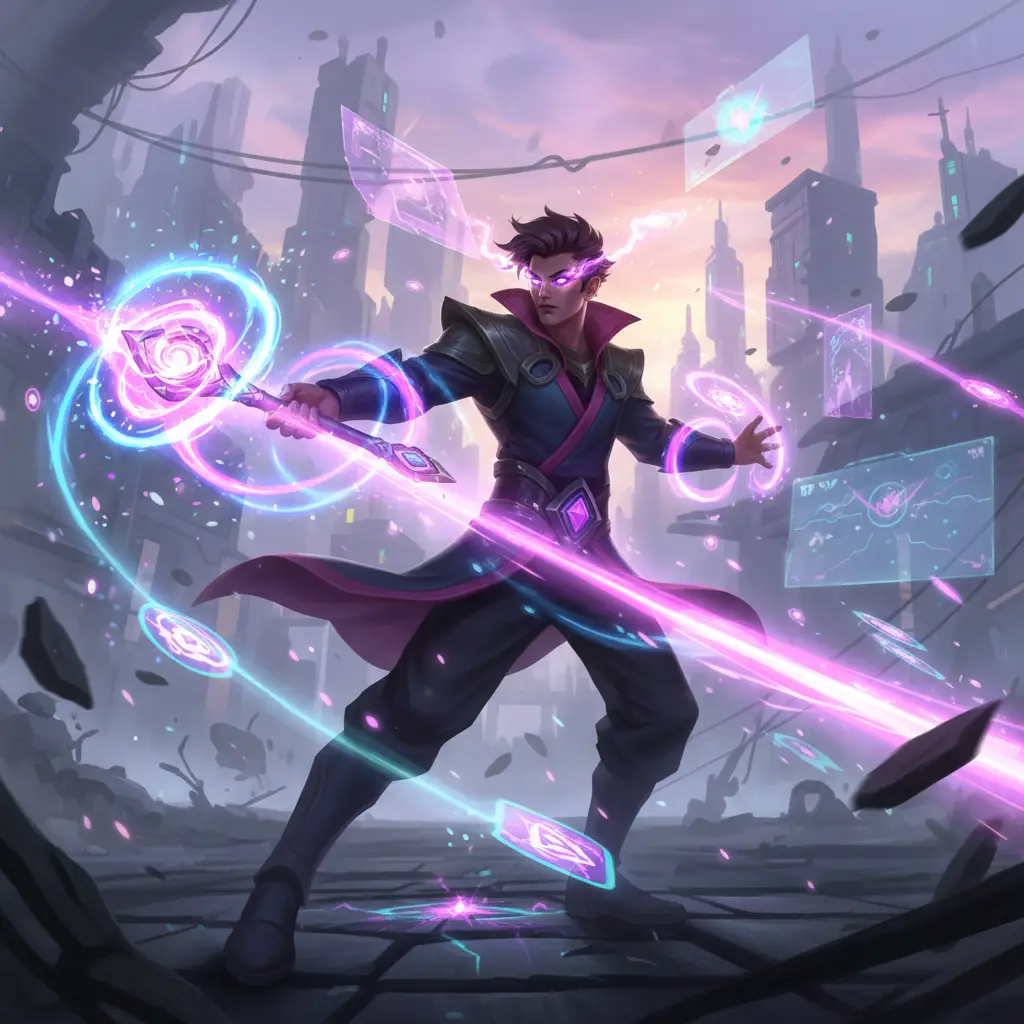 Genius Wand di Mobile Legends meningkatkan kekuatan magic dan mobilitas hero.