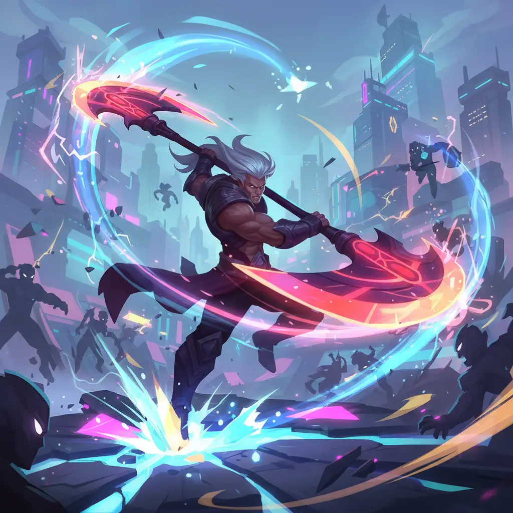 Hero Mobile Legends dengan Berserker’s Fury yang kuat.