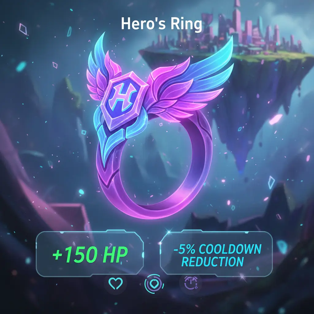 Hero's Ring di Mobile Legends: Tingkatkan ketahanan dan efisiensi skill.
