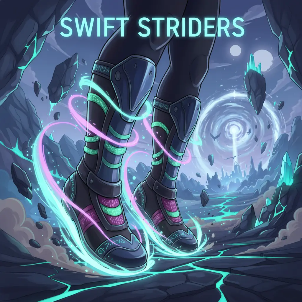 Swift Boots dalam game Mobile Legends: Bang Bang, meningkatkan kecepatan dan serangan.